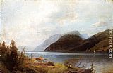 Herman Herzog Paintings - Sagne Fjord by Herman Herzog